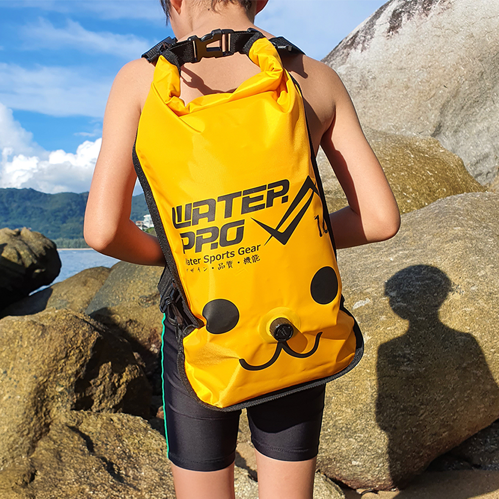 Light Dry Bag with Air Cock/Smiley Bear