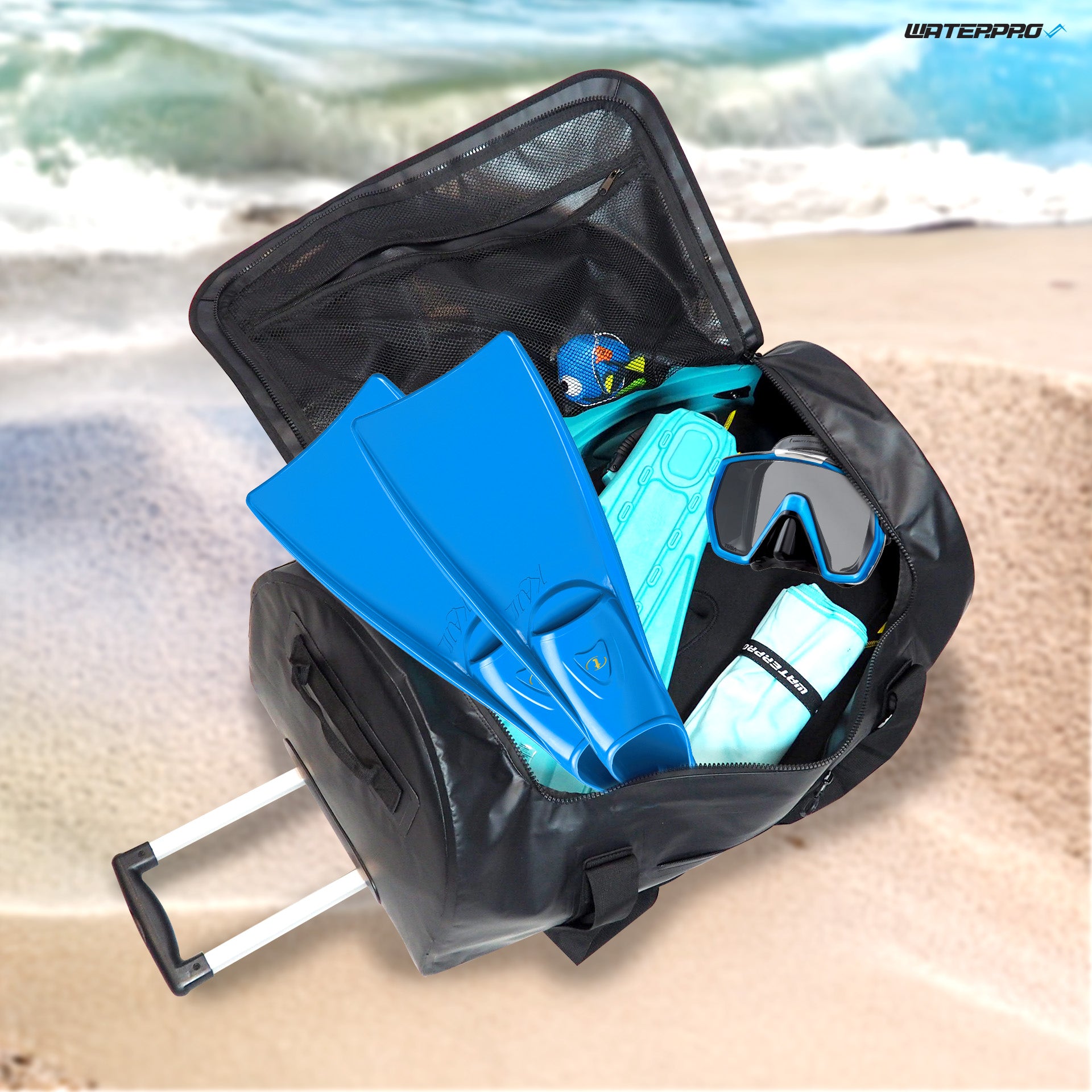 90L Waterproof Travel Bag with Handle
