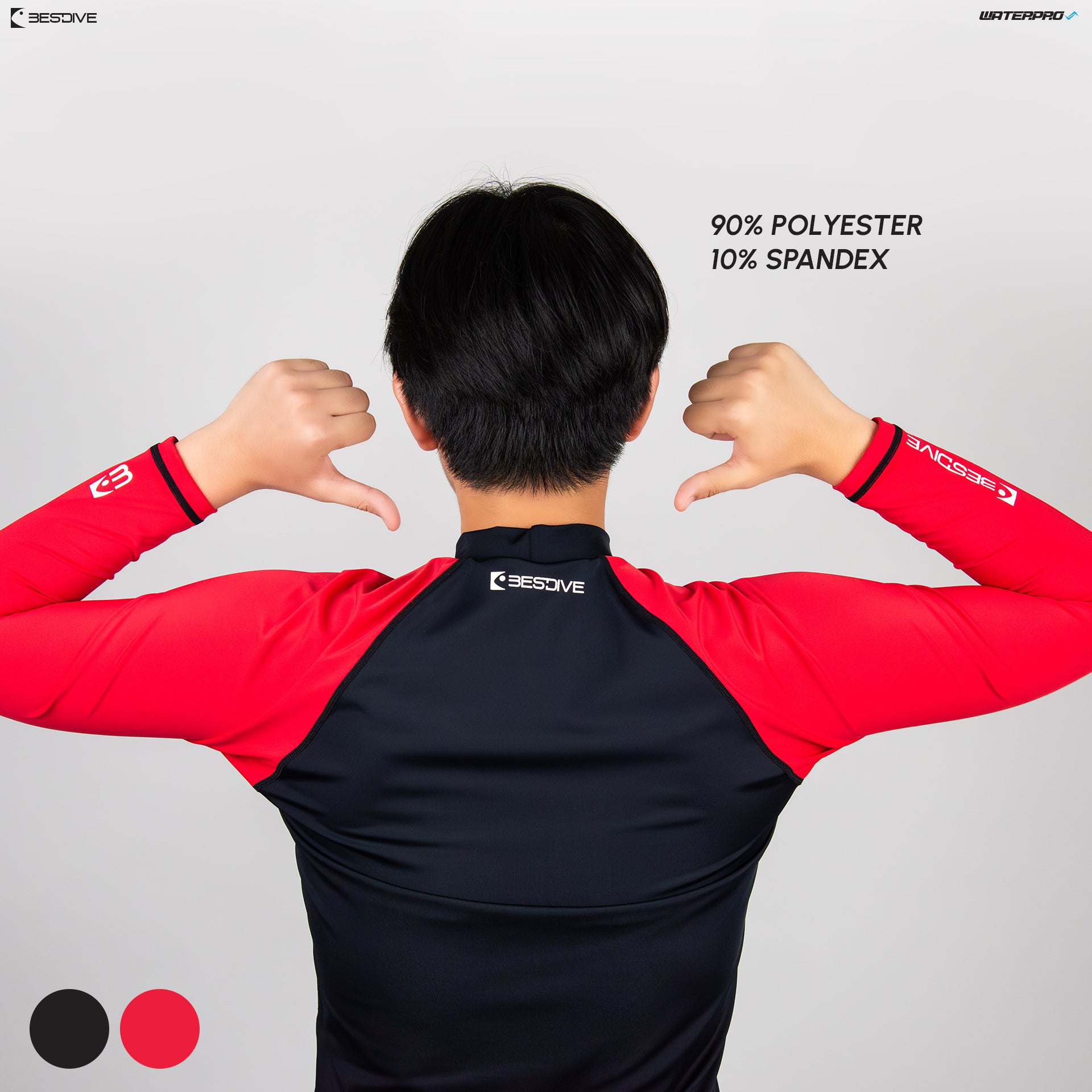 .In Stock Rash Guard Top Men