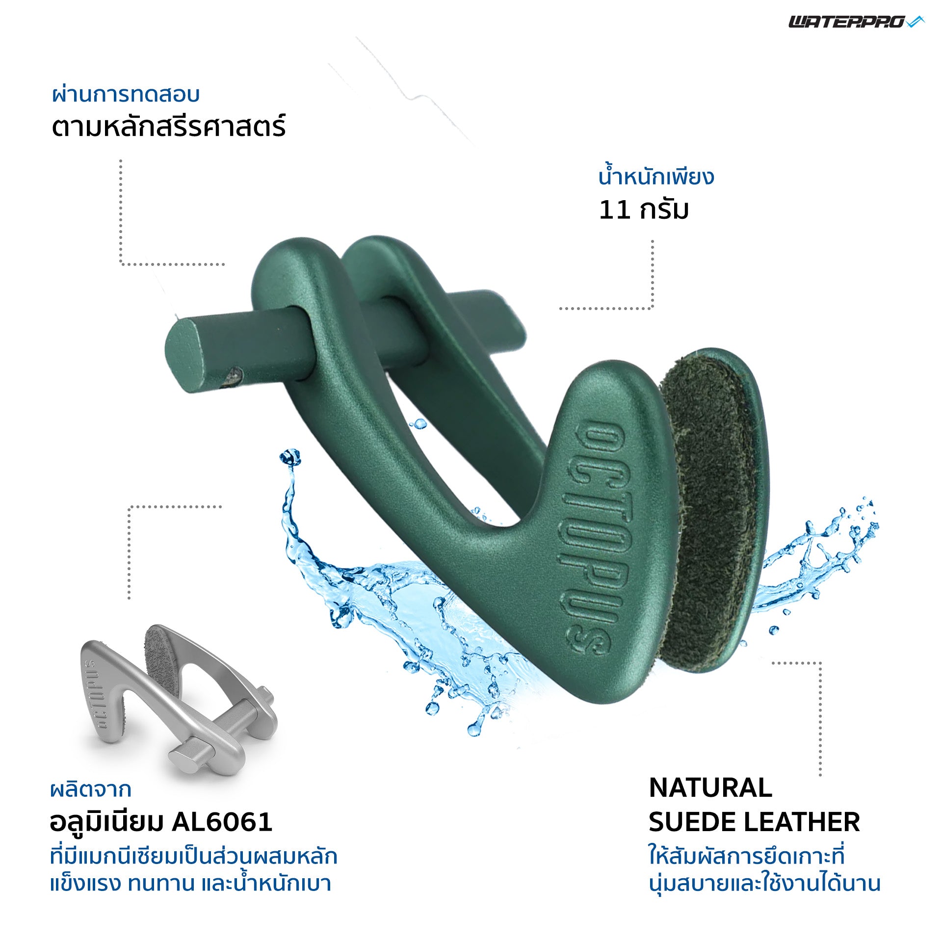 Noseclip ALUMINIUM