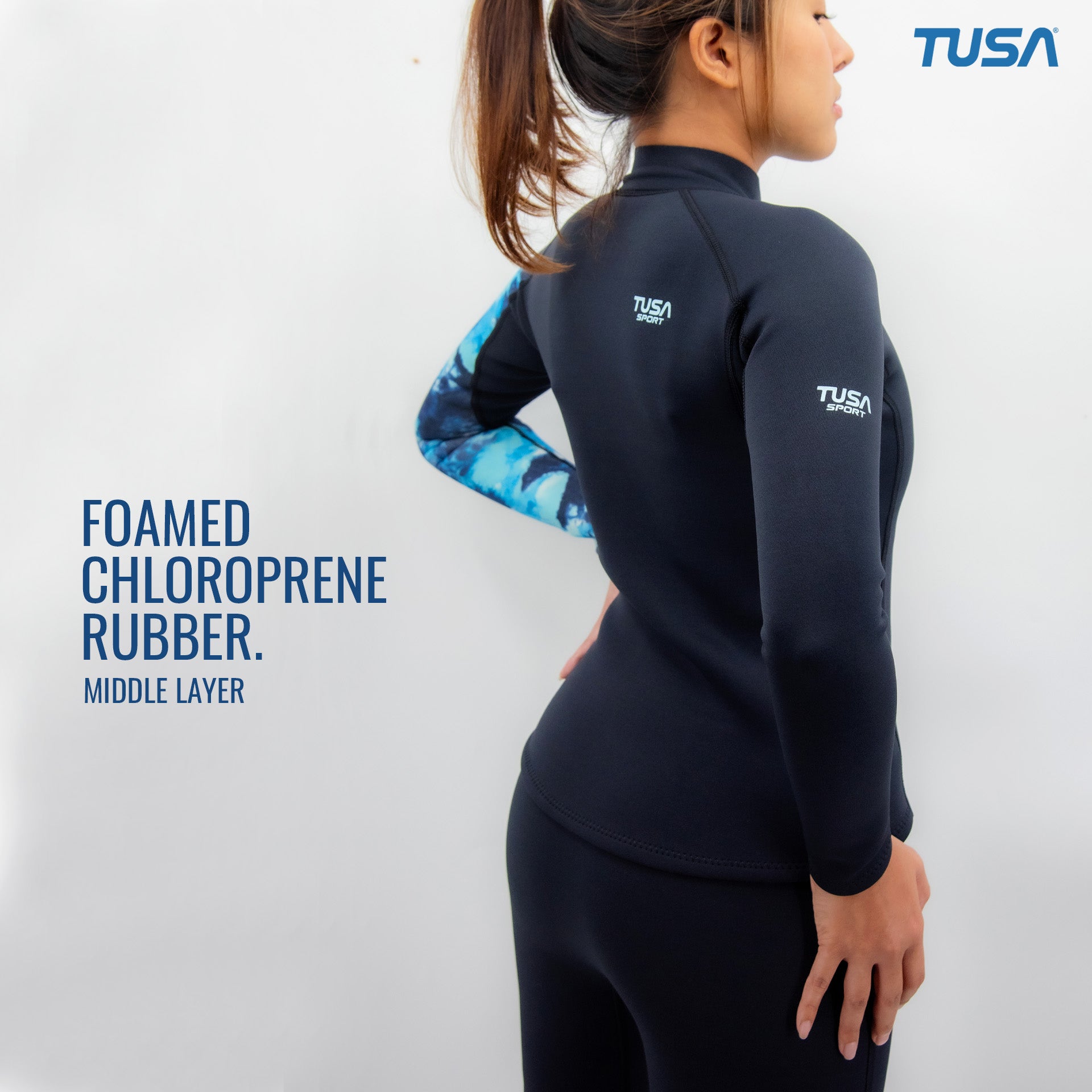 UA5136 Wetsuit Top for Women 2mm