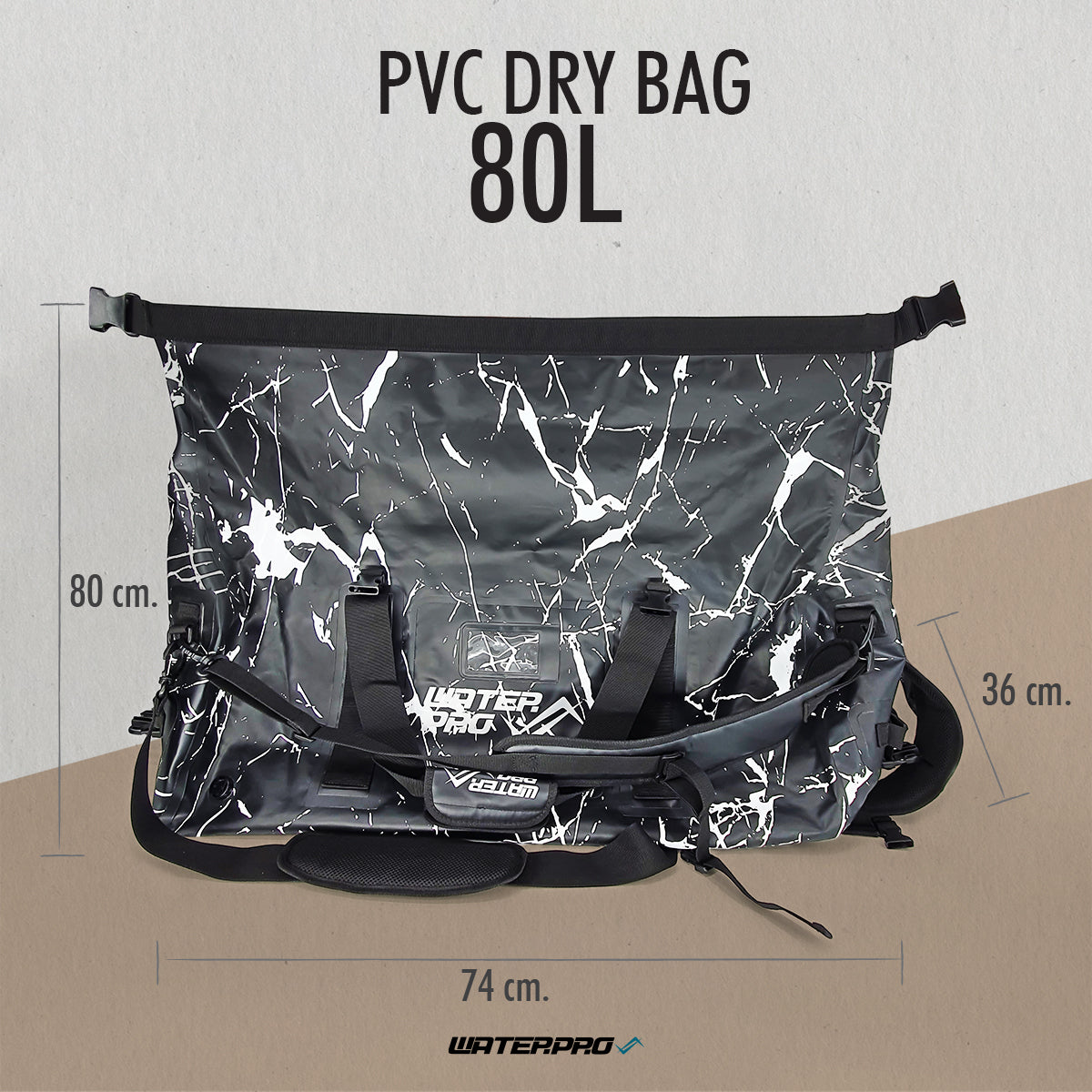 WaterPro PVC Dry Bag 80L
