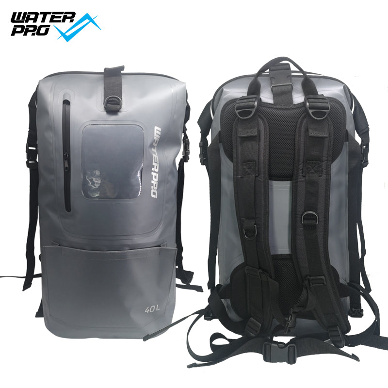 Printed Waterproof Backpack 40L