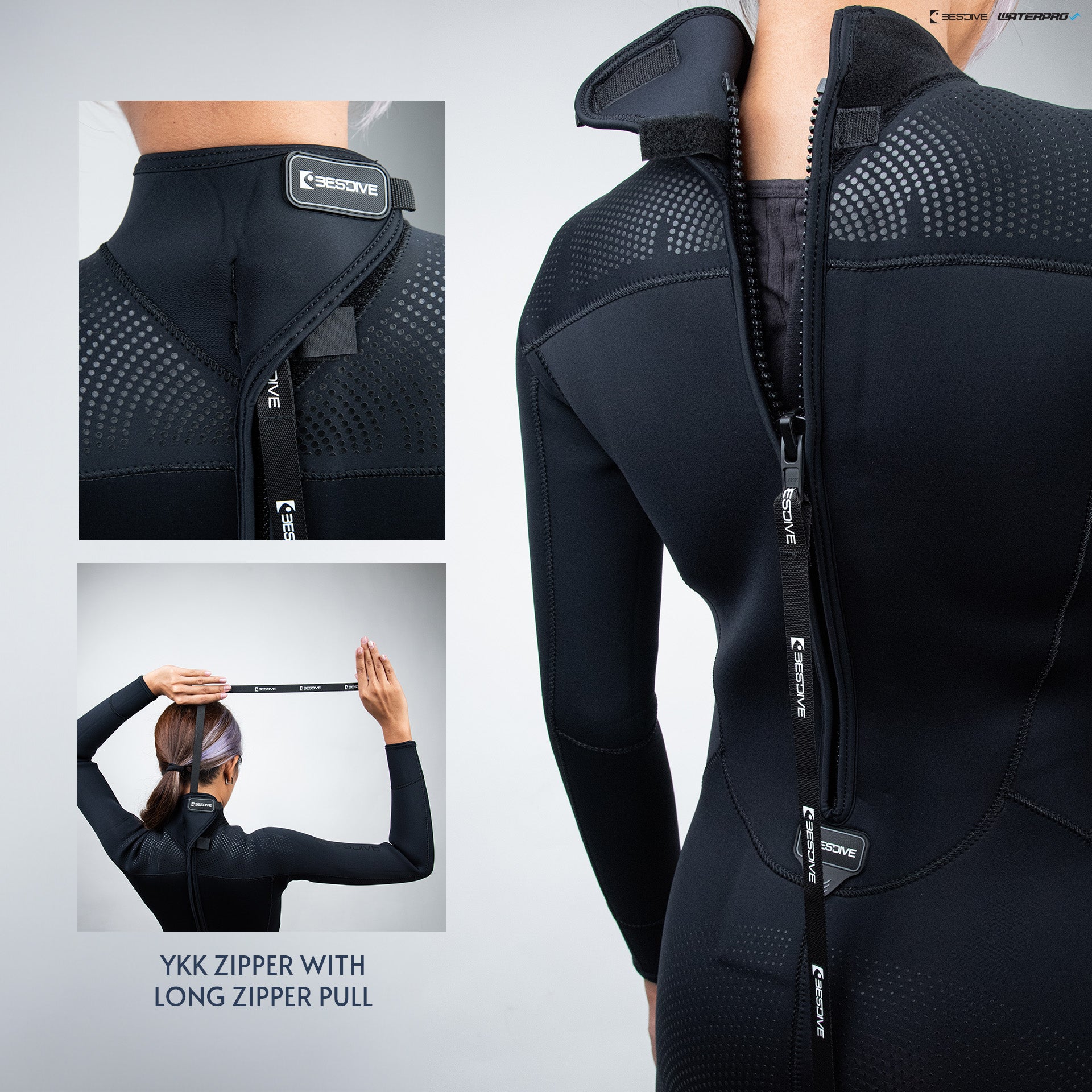 Pre-order Black Hero Stretchy Nylon Jumpsuit