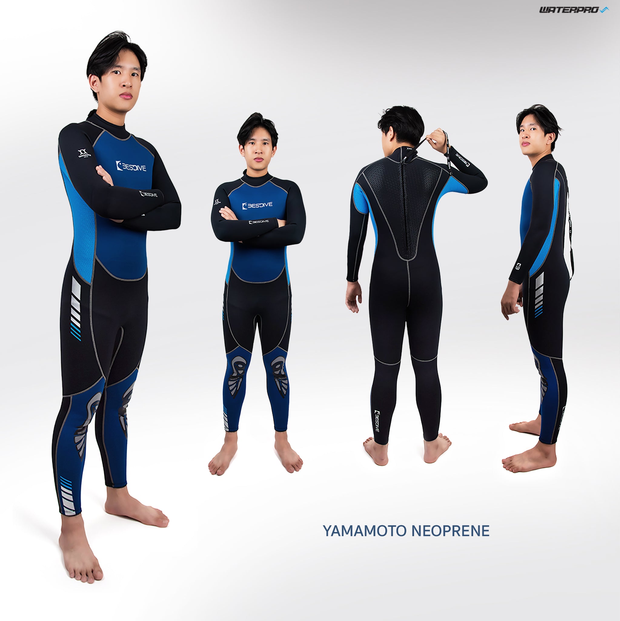 .In Stock 3mm Training Standard Nylon Jumpsuit Male