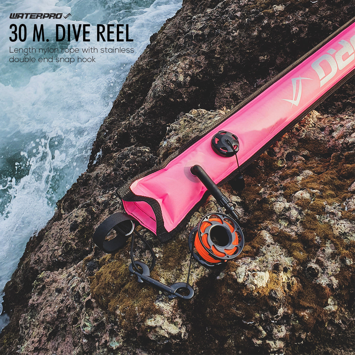 30M Dive Reel(Incl. Clip)