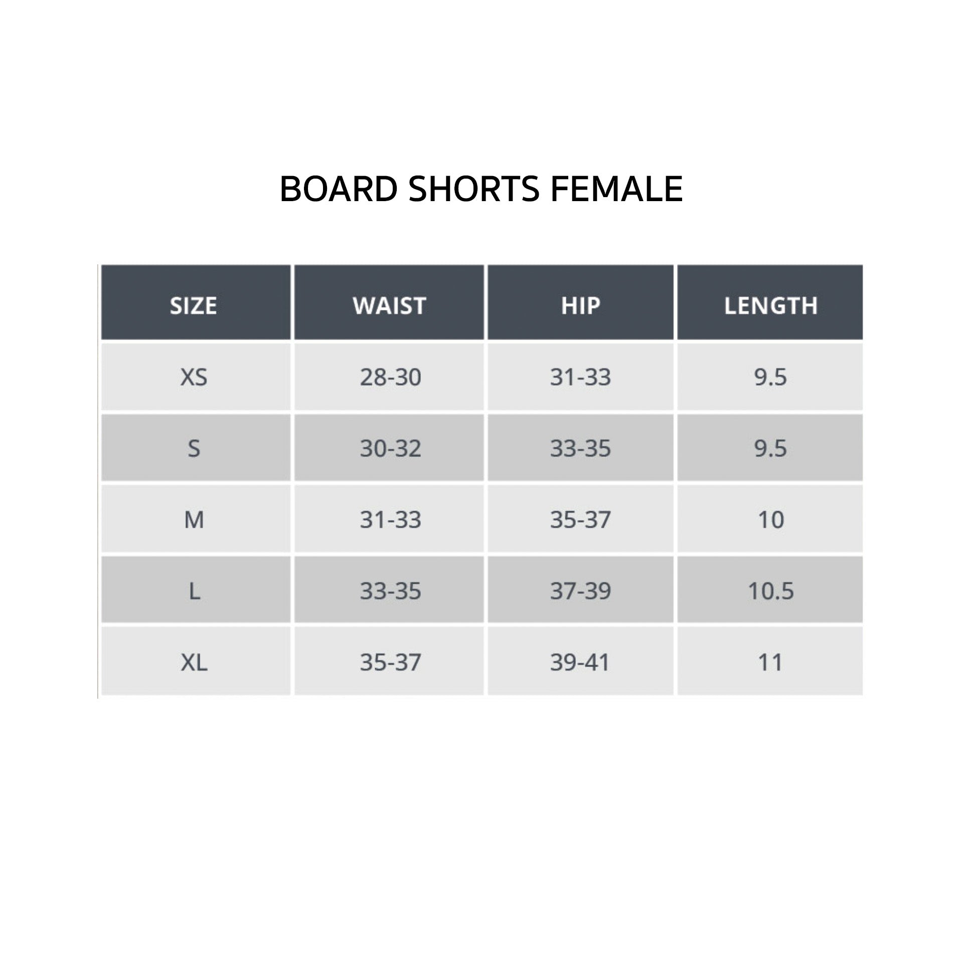 Board Short Female 20