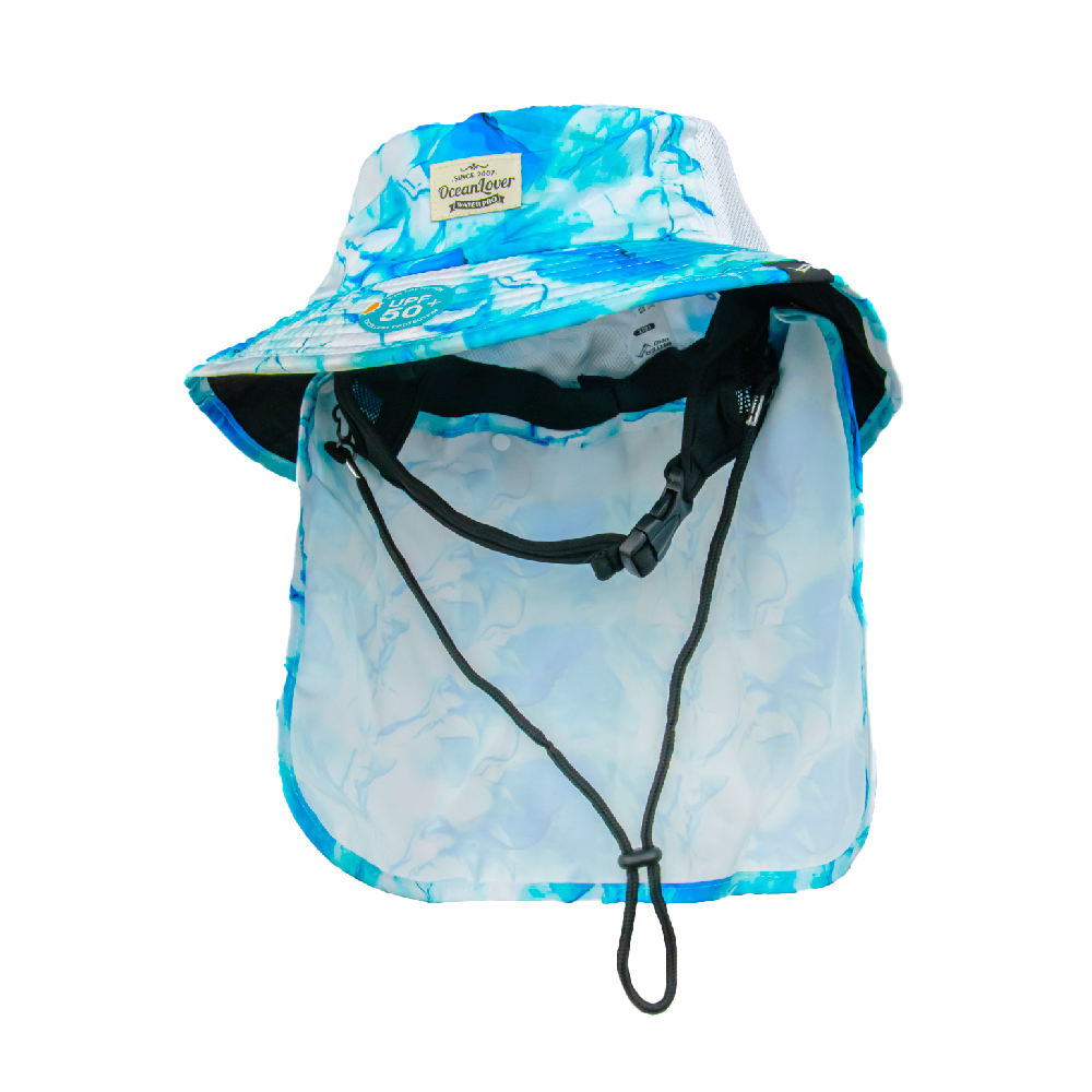 Bucket Hat with Neck Flap