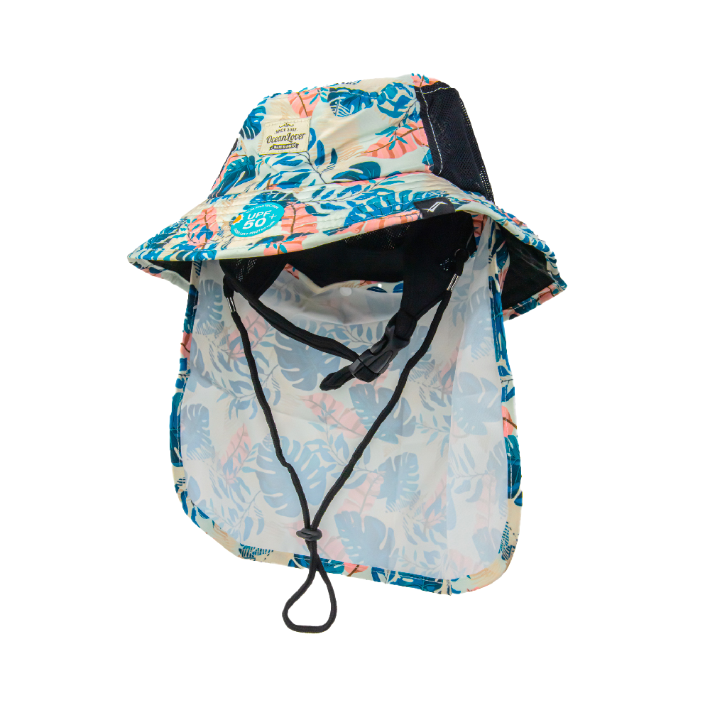 Bucket Hat with Neck Flap