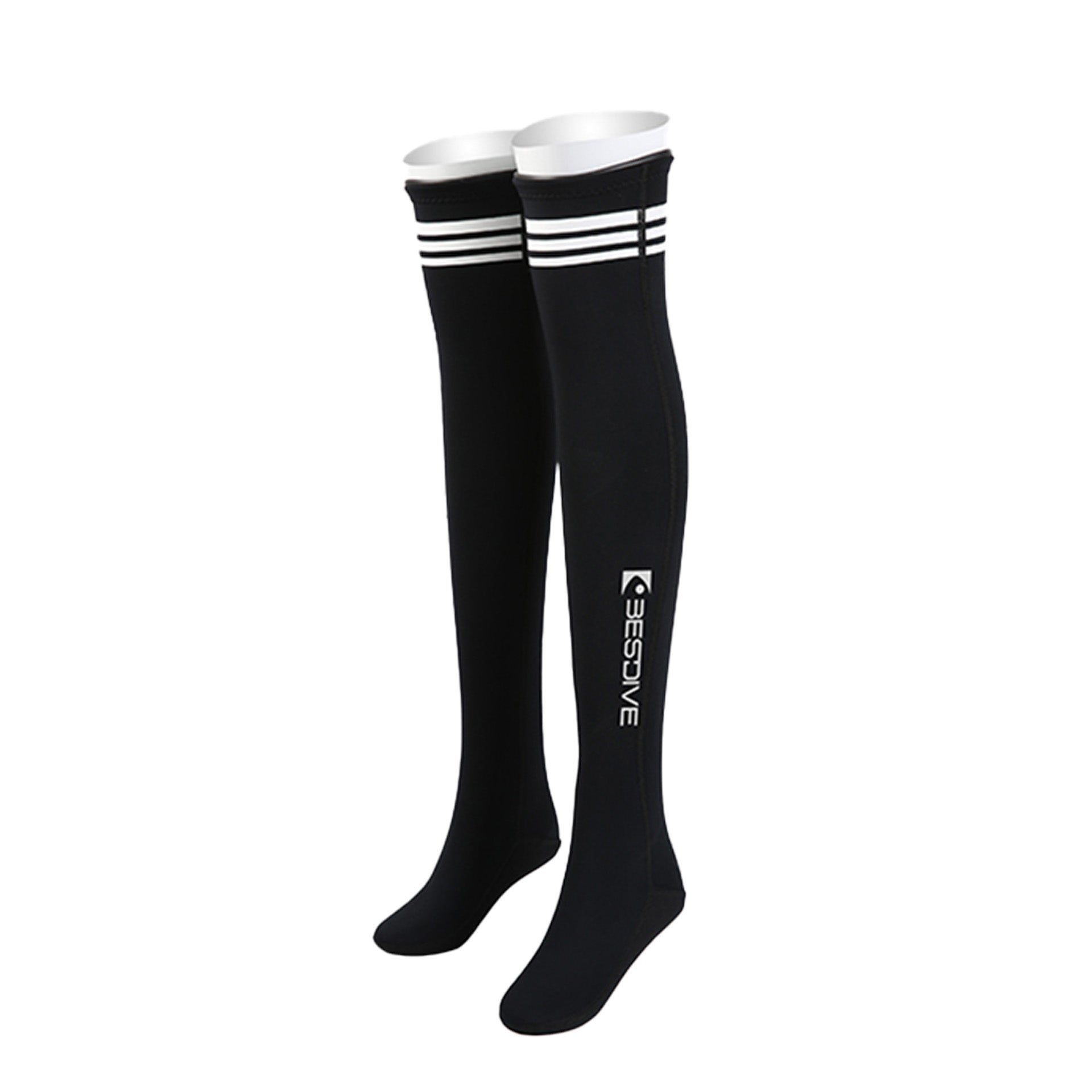.In Stock Stretchy Nylon Long Socks