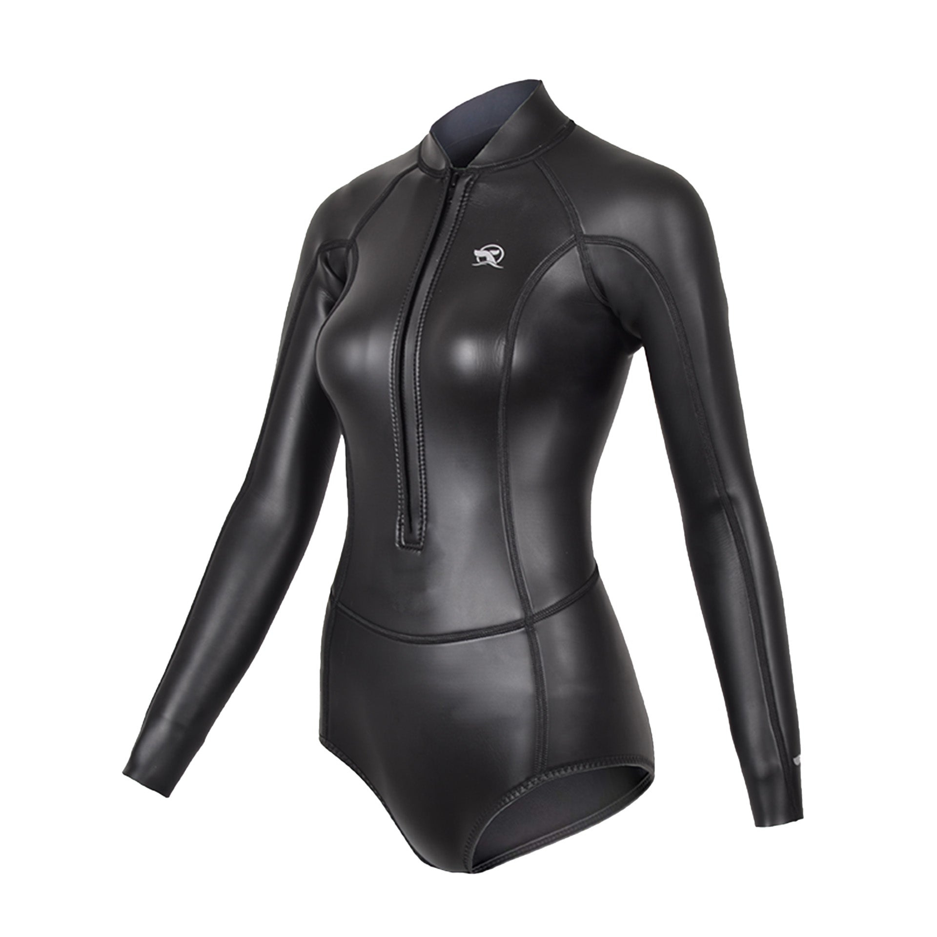 .In Stock 2mm Smooth-Skin  Bodysuit Zipper Classic Full Moon