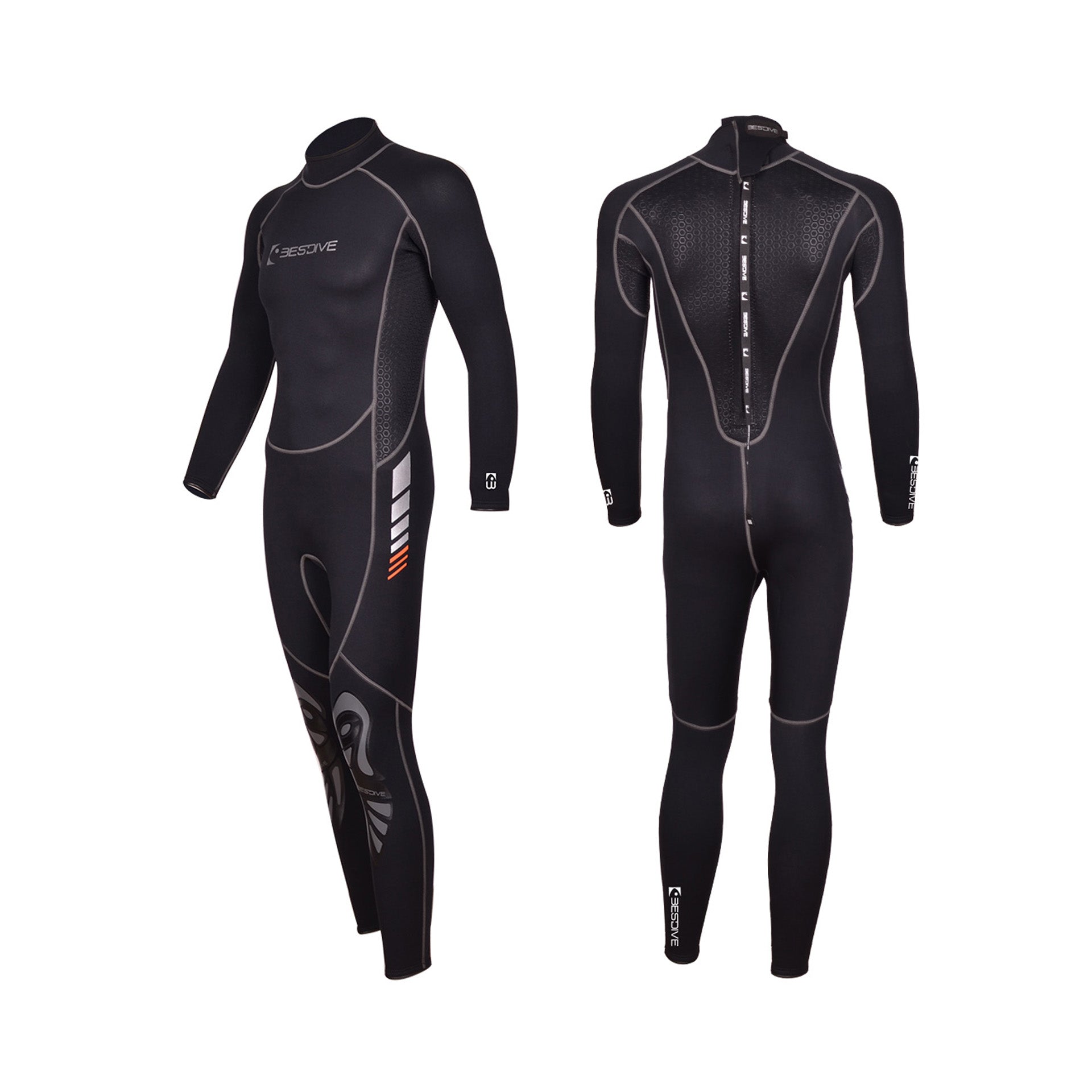 .In Stock 3mm Training Standard Nylon Jumpsuit Male