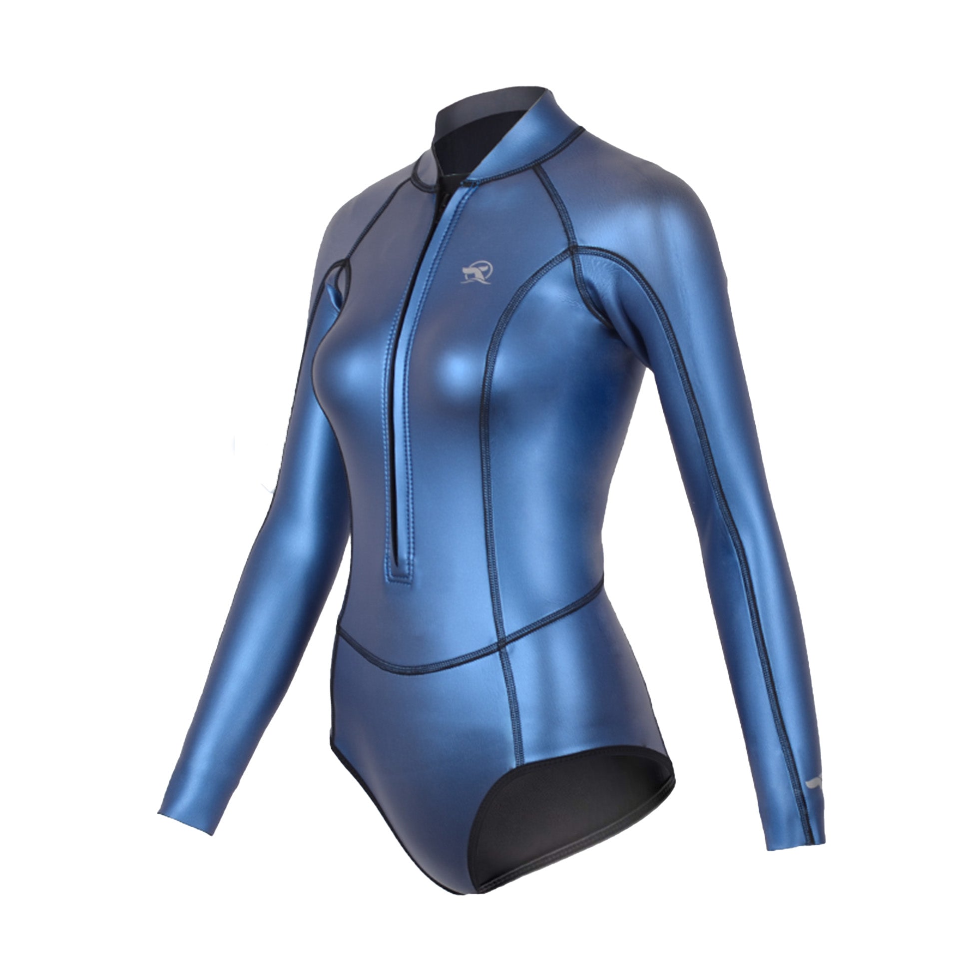 .In Stock 2mm Smooth-Skin  Bodysuit Zipper Classic Full Moon