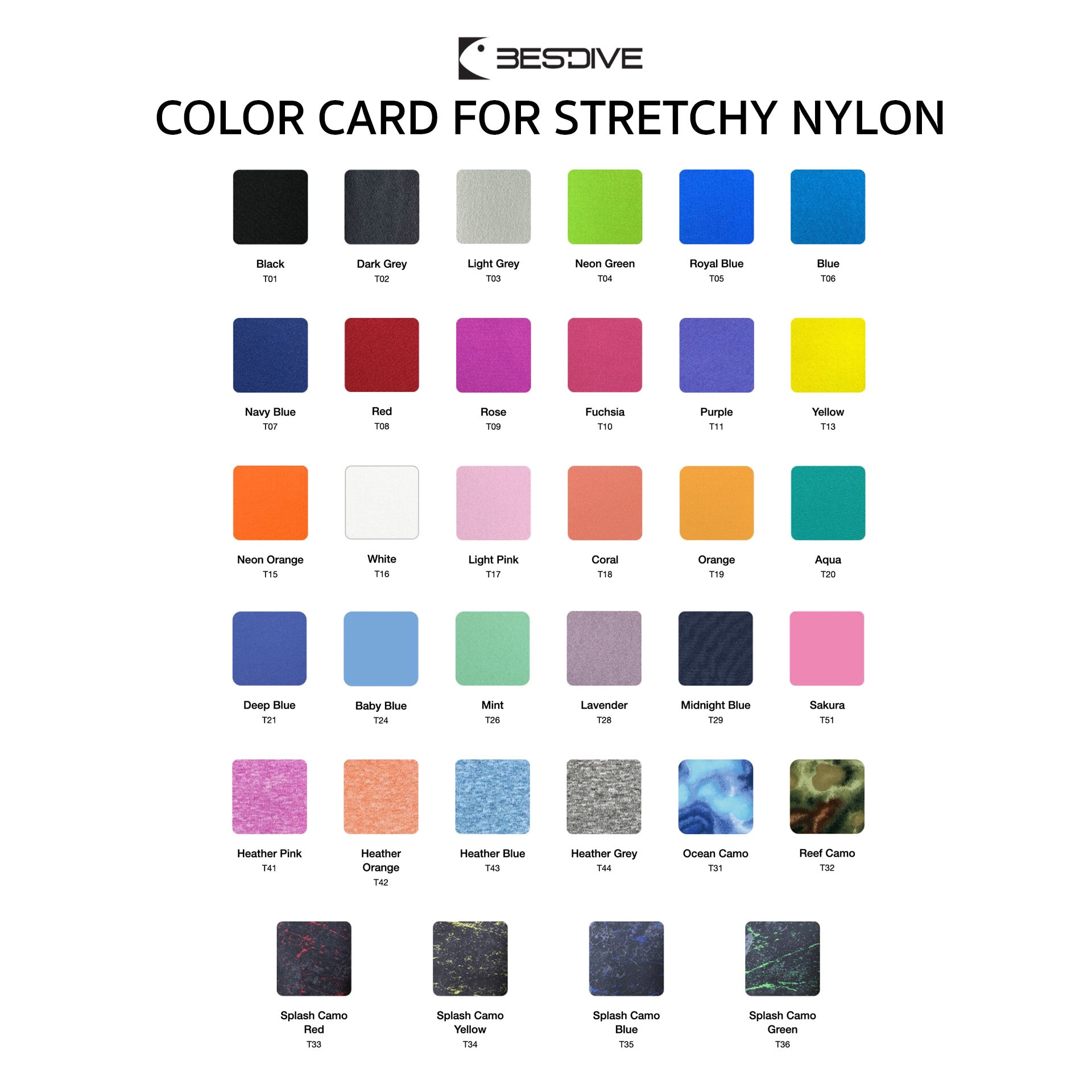 Pre-Order Wave Runner Stretchy Nylon