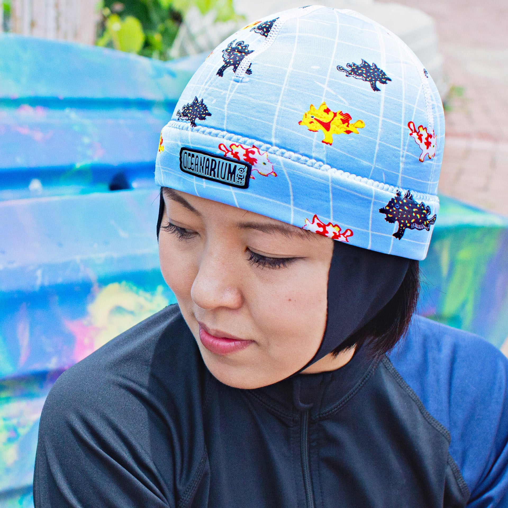 Oceanarium Neoprene Beanie