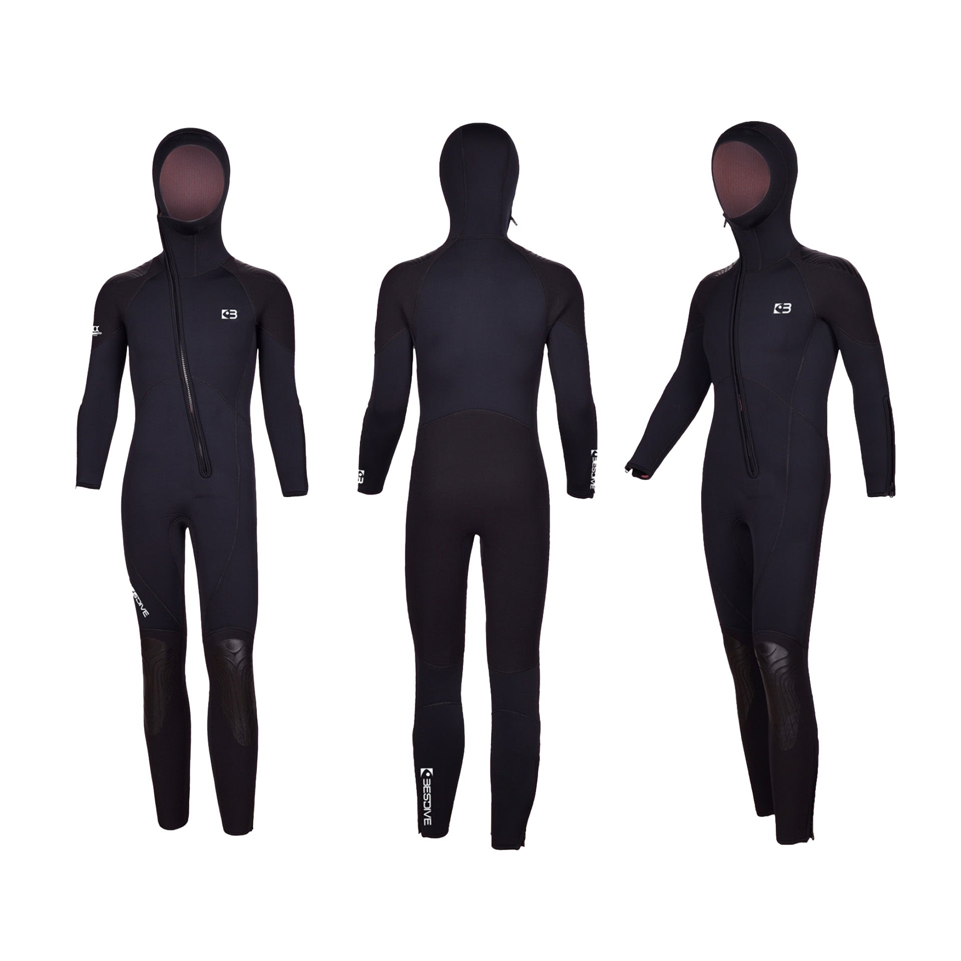 Pre-order Icediving 7mm Quick-dry Jumpsuit with Hood