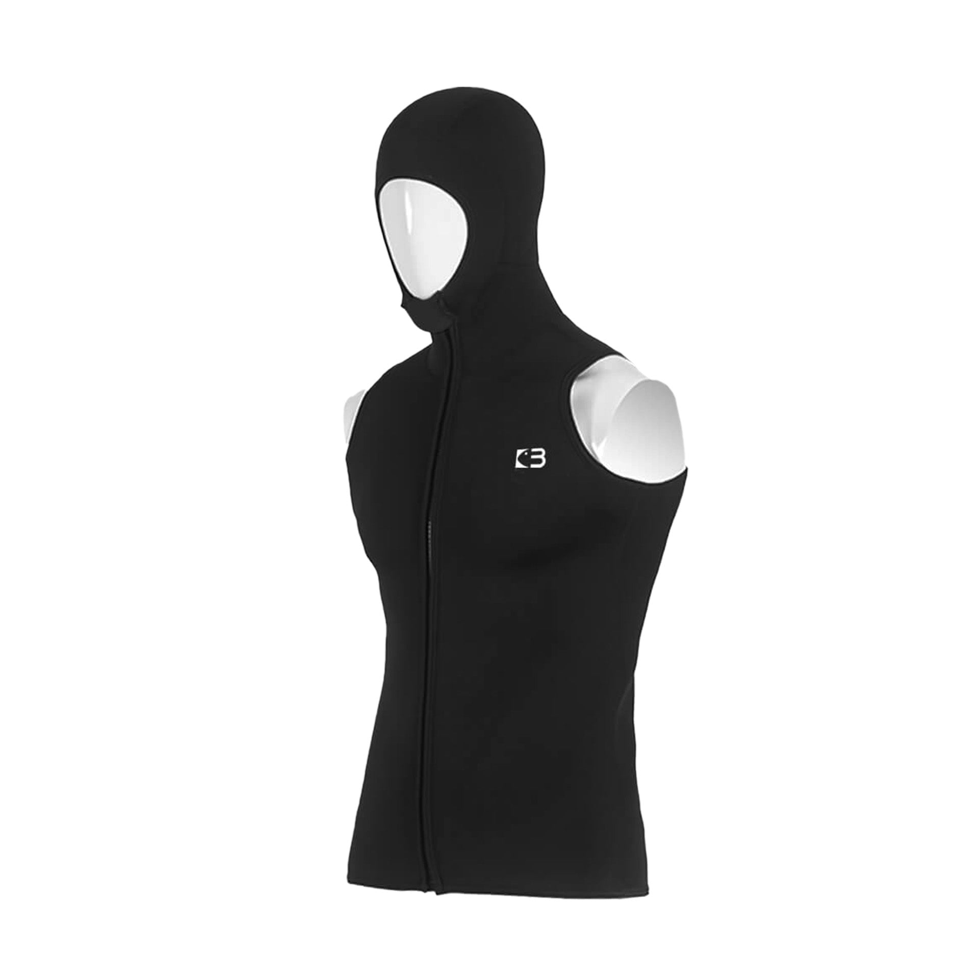 3mm Stretchy Nylon Vest with Hood