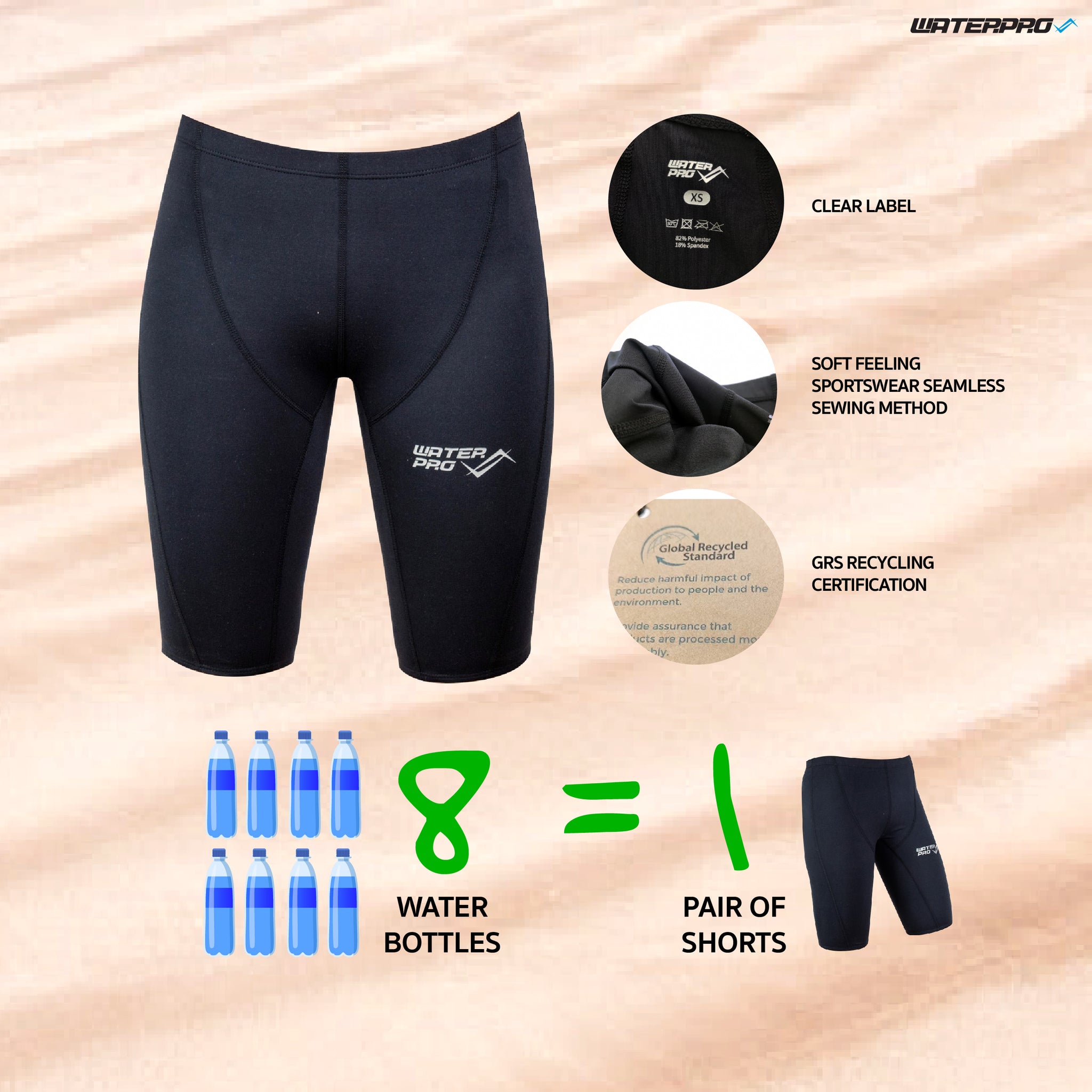 Recycled Rash Shorts