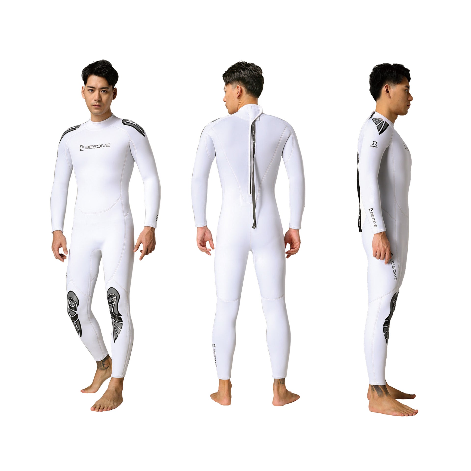 .In Stock Stretch Nylon Jumpsuit Santorini