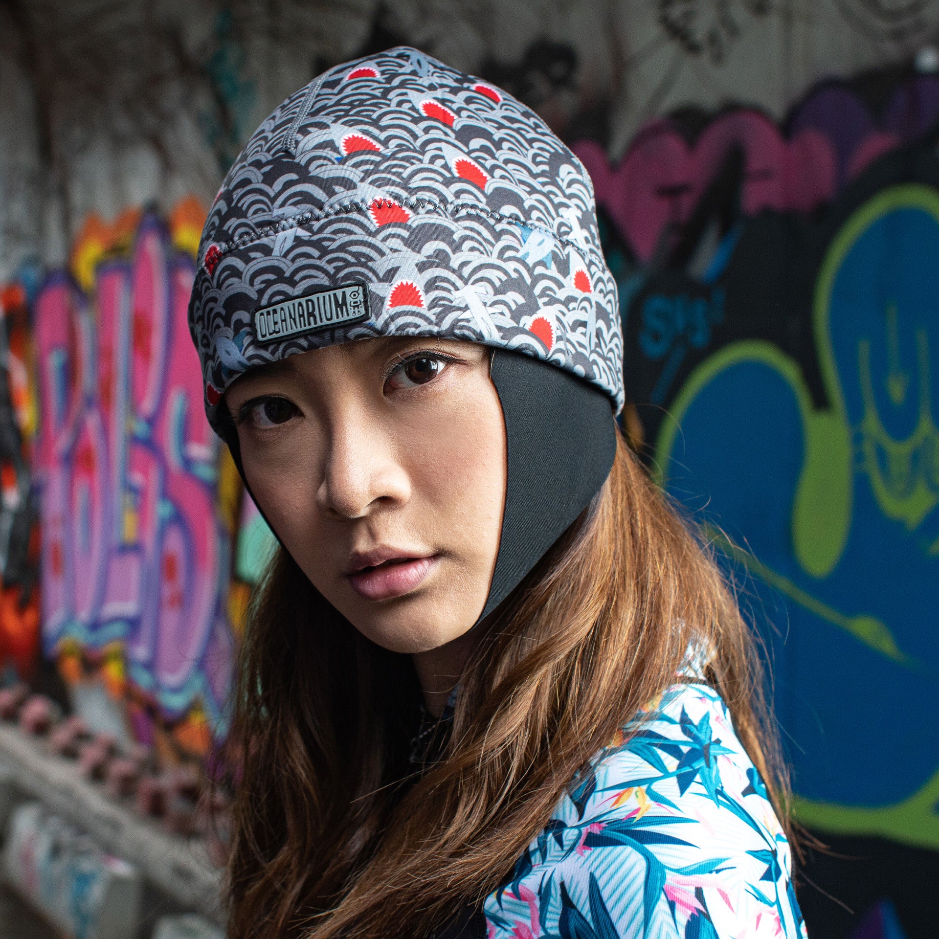 Oceanarium Neoprene Beanie
