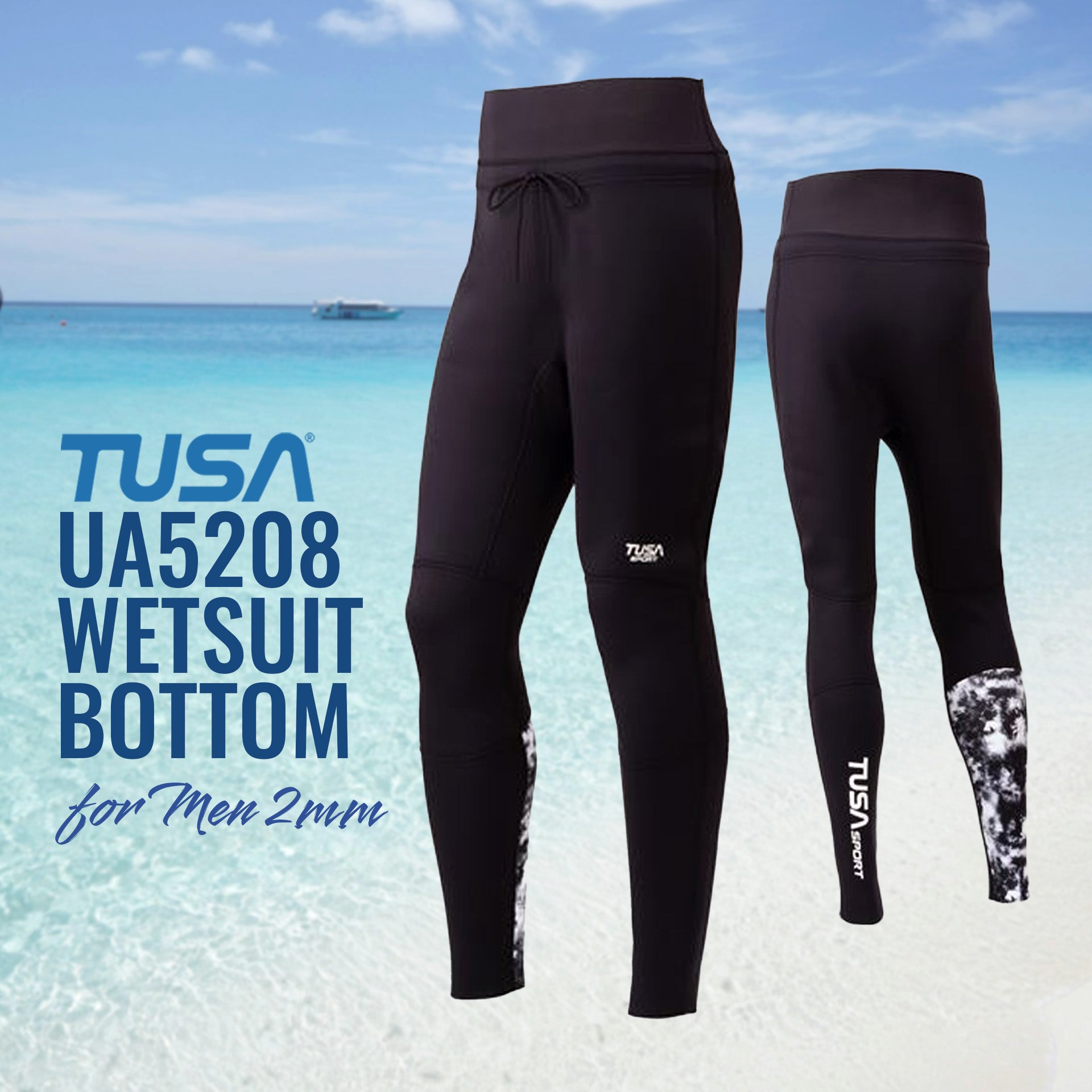 UA5208 Wetsuit Bottom for Men 2mm