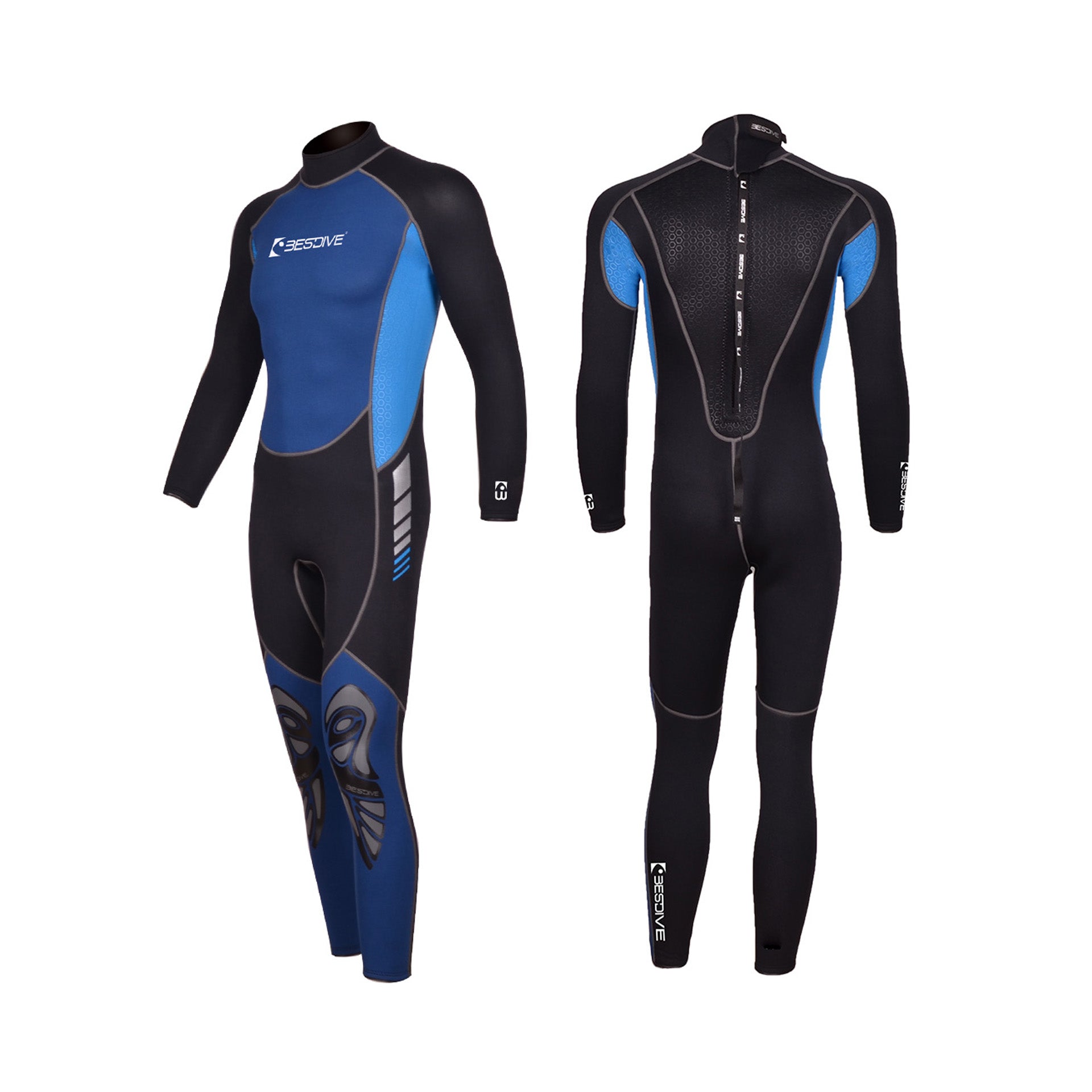 .In Stock 3mm Training Standard Nylon Jumpsuit Male