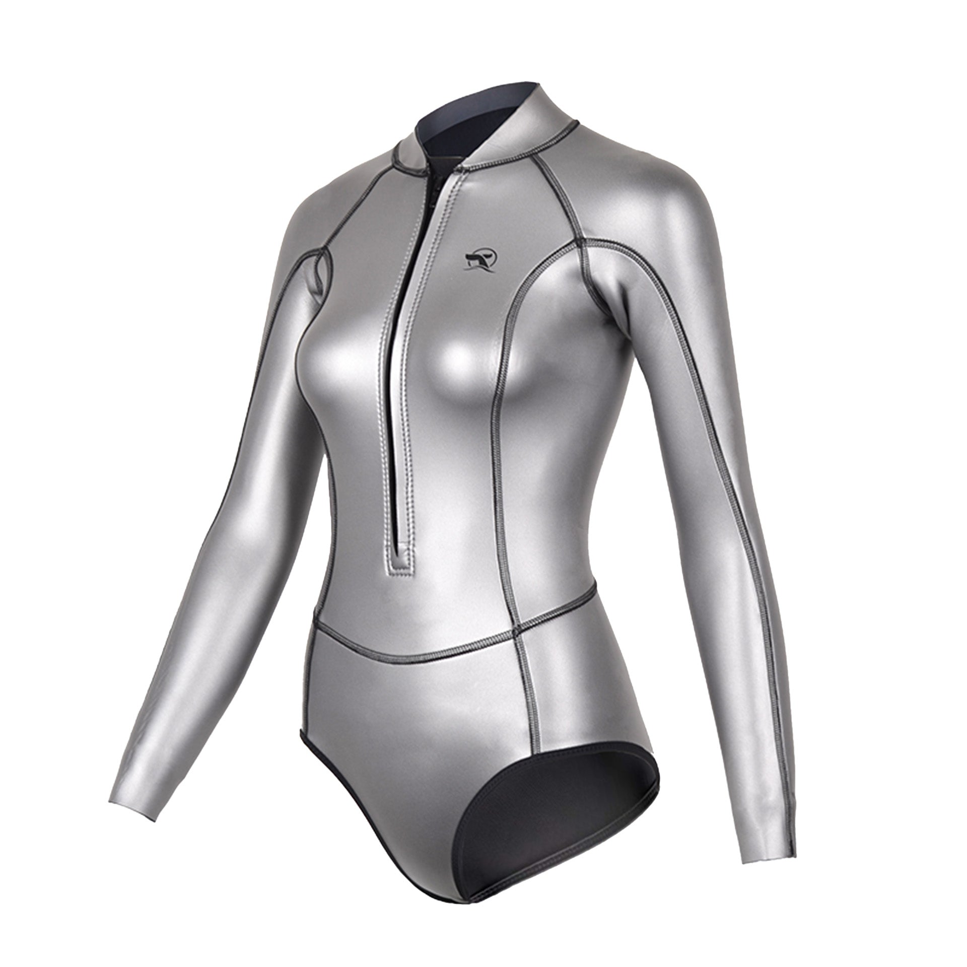 .In Stock 2mm Smooth-Skin  Bodysuit Zipper Classic Full Moon