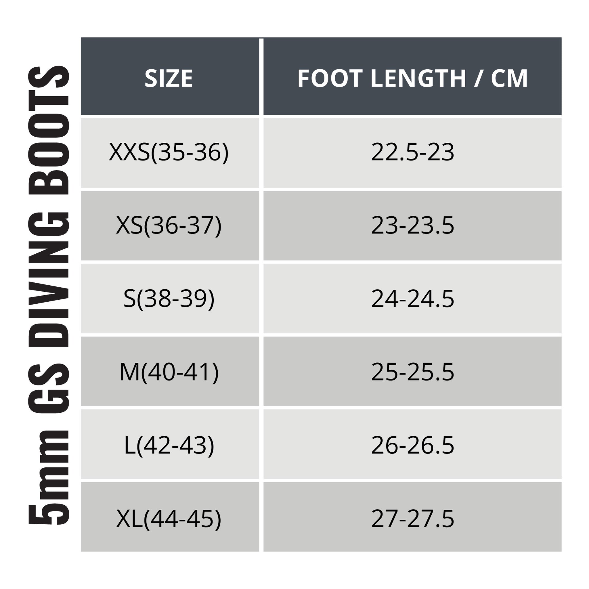 5mm GS Diving Boots