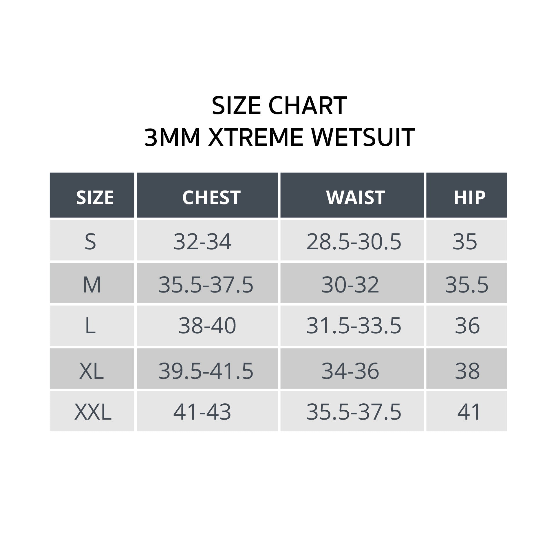 3mm Xtreme Wetsuit