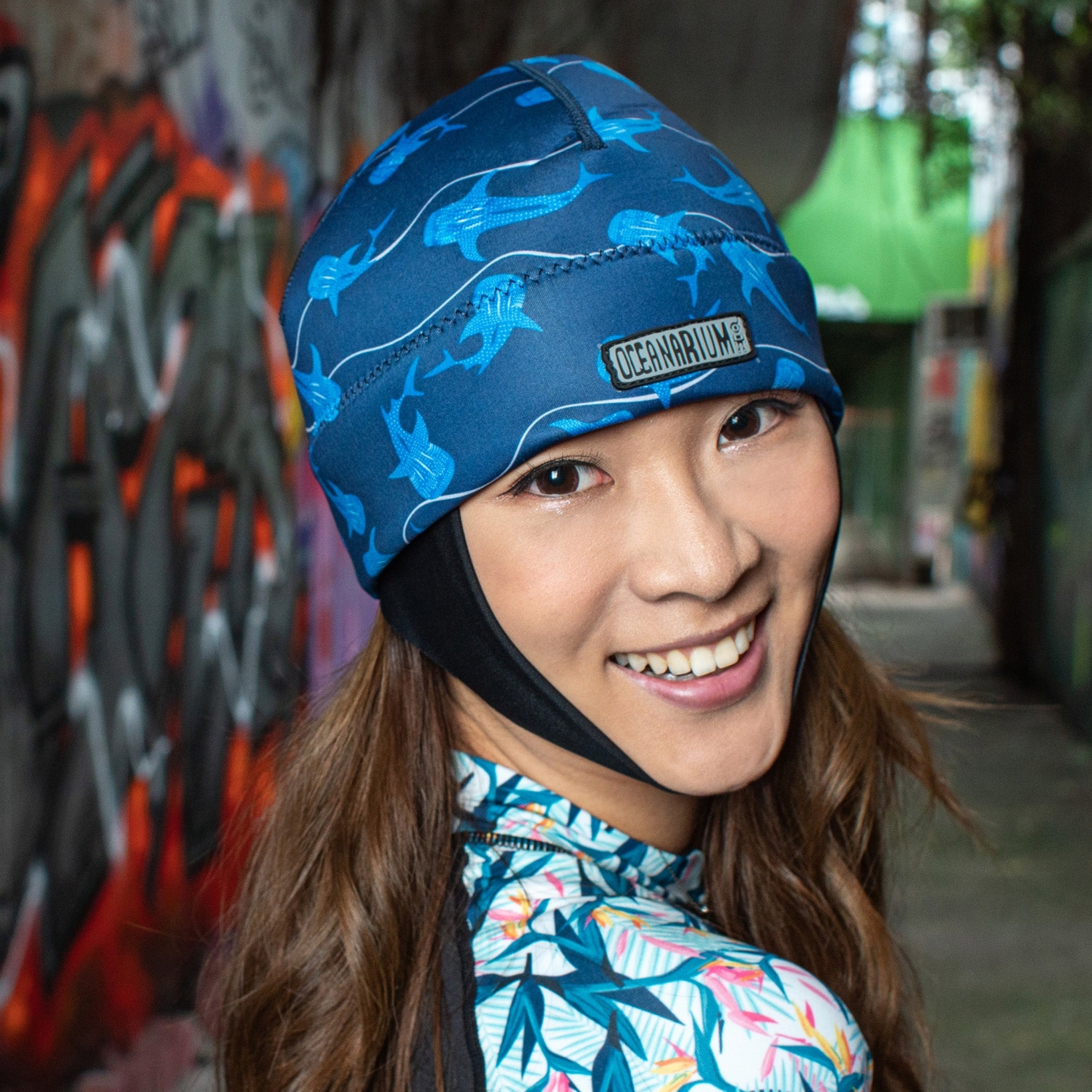 Oceanarium Neoprene Beanie