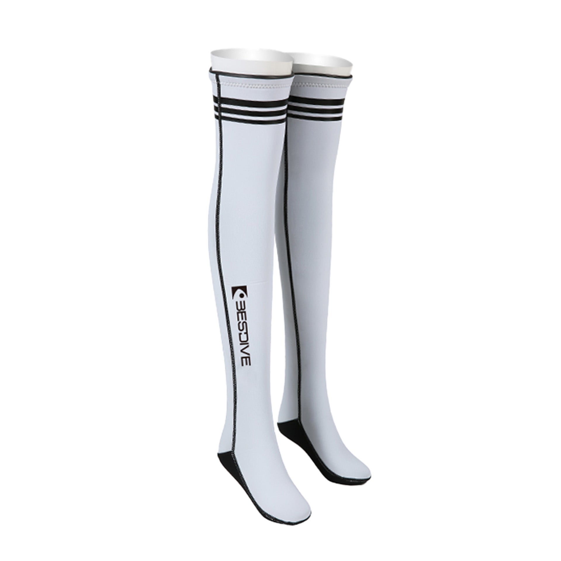 .In Stock Stretchy Nylon Long Socks
